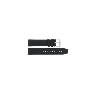Correa de reloj Tissot T1204071704100 / T603042424 Caucho Negro 21mm