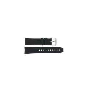 Correa de reloj Tissot T1206071744100A / T603046865 Caucho Negro 22mm