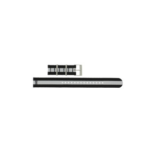 Correa de reloj Tissot T604038995 Nylon/perlón Bicolor 19mm