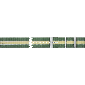 Correa de reloj Tissot T604039512 Nylon/perlón Bicolor 19mm