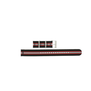 Correa de reloj Tissot T0954171703727A / T604039515 Nylon/perlón Bicolor 19mm