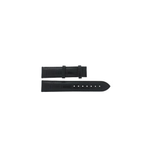 Tissot correa de reloj T610014581 Cuero Negro 19mm