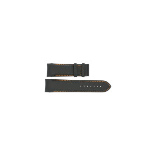 Correa de reloj Tissot T0356141605101A / T610028614 Cuero Negro 24mm