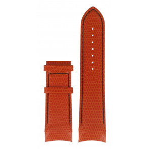 Correa de reloj Tissot T600030665 / T610030667 Cuero Naranja 24mm