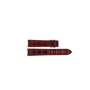 Correa de reloj Tissot T0352101601101A / T610031401 Cuero Rojo