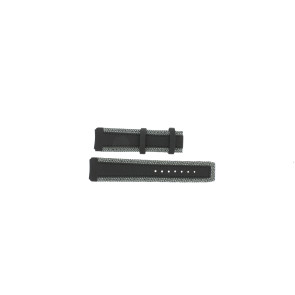 Tissot correa de reloj T091.420.A - T610035309 Cuero Negro 22mm