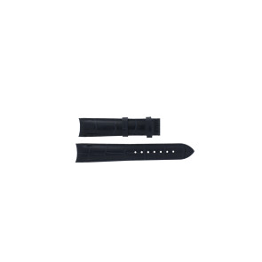 Correa de reloj Tissot T0352101604100A / T610042654 Cuero Azul 18mm