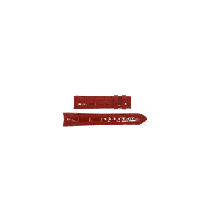 Correa de reloj Tissot T0352101603101A / T610042655 Cuero Rojo