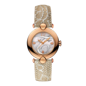 Correa de reloj Tissot T9182107611701A Cuero Marrón