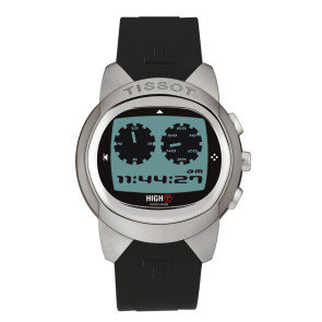 Correa de reloj Tissot T603013658.T94149950A Caucho Negro