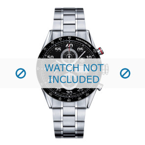 Correa de reloj Tag Heuer CV2A10/1 / BA0796 / BA0796-04 Acero 22mm