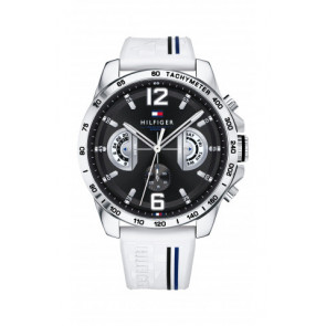 Correa de reloj Tommy Hilfiger TH-320-1-14-2380-WIT Plástico Blanco 22mm