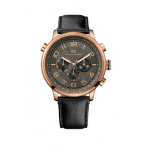 Correa de reloj Tommy Hilfiger TH.145.1.34.1051 Cuero Negro