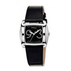 Correa de reloj Breil TW0216 Cuero Negro 20mm