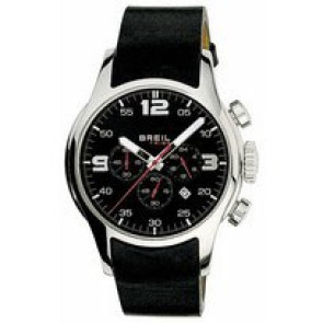 Correa de reloj Breil TW0370 Cuero Negro 21mm