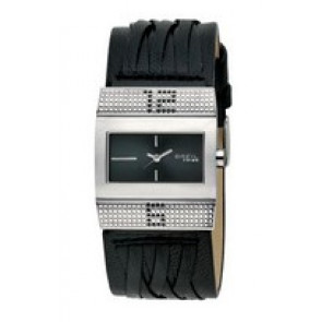 Correa de reloj Breil TW0461 Cuero Negro 30mm
