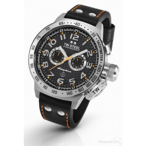 Correa de reloj TW Steel TW660 Cuero Negro 22mm
