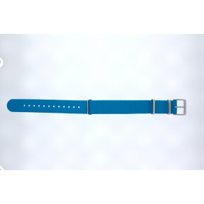 Timex correa de reloj TW7C07400 / PW7C07400 Textil Azul claro 18mm