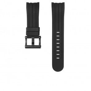 TW Steel correa de reloj TWB151L Caucho / plástico Negro 22mm