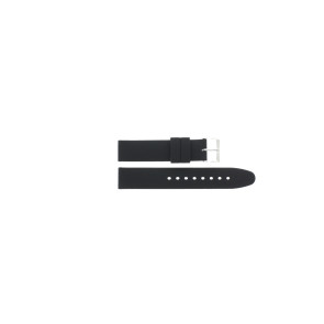 Correa de reloj Guess V1005M1 Silicona Negro 18mm