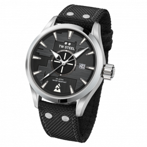 Correa de reloj TW Steel VS99 Nylon/perlón Negro
