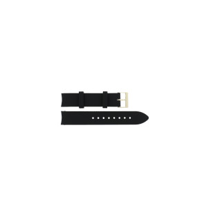 Correa de reloj Guess W0023L6 / Time To Give Silicona Negro 18mm