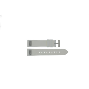 Correa de reloj Guess W0045L1 / Frontier Silicona Blanco 20mm