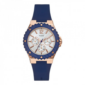 Correa de reloj Guess W0149L5 Silicona Azul 11mm