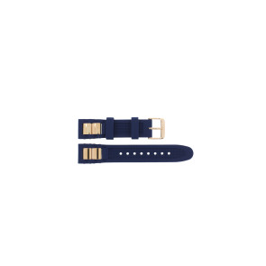 Correa de reloj Guess W0325L8 Caucho Azul 20mm