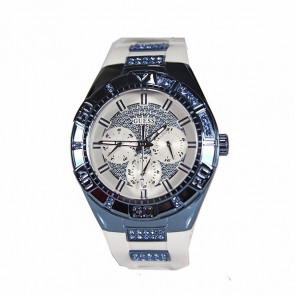 Correa de reloj Guess W0653L2 Plástico Blanco