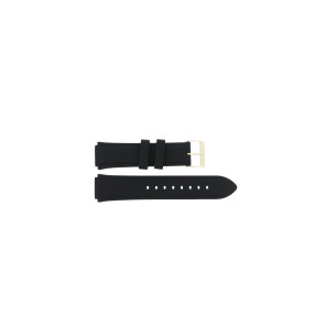 Correa de reloj Guess W1053L7 / Limelight Caucho Negro 17mm