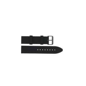 Correa de reloj Guess W1055G1 / Atlas Silicona Negro 22mm