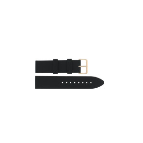 Correa de reloj Guess W1055G3 / Atlas Silicona Negro 22mm