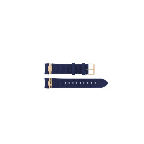 Correa de reloj Guess W1157L3 Silicona Azul 19mm