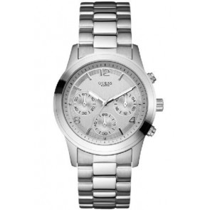 Guess correa de reloj W12086L Metal Plateado 21mm
