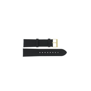 Correa de reloj Guess W1261G3 / Hendrix Cuero Negro 22mm