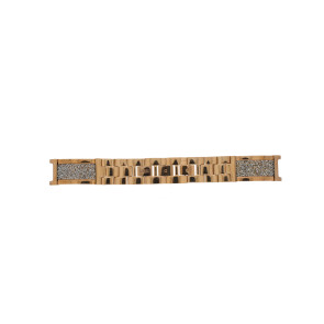 Correa de reloj Guess W1288L3 / Aurora Acero inoxidable Rosado 11mm