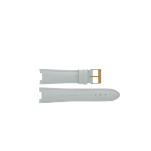 Correa de reloj Guess W13556L1 Cuero Blanco 10mm
