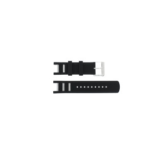 Correa de reloj GC watches Y54002G2 / Y54002G2MF Silicona Negro 14mm