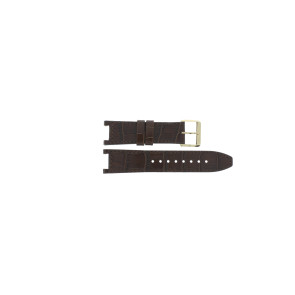 Horlogeband Guess Y83002G Leder Bruin 22mm