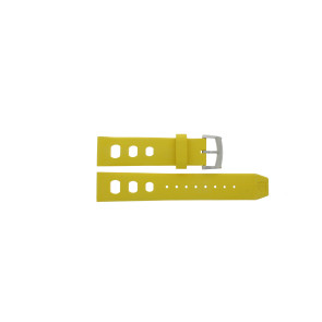 Zodiac silicona Correa de reloj amarillo ZO-2241