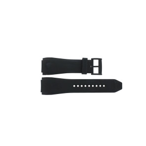 Correa de reloj Zodiac ZO8508 Caucho Negro 28mm