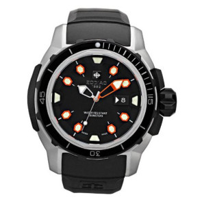 Correa de reloj Zodiac ZO8606 Caucho Negro