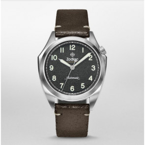 Correa de reloj Zodiac ZO9705 Cuero Marrón 20mm