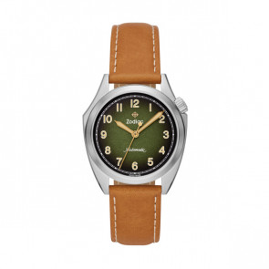 Correa de reloj Zodiac ZO9713 Cuero Marrón 20mm