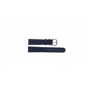 Danish Design correa de reloj ADDBE18 Piel Azul 18mm 