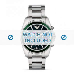 Correa de reloj Armani AR6090 Acero 23mm