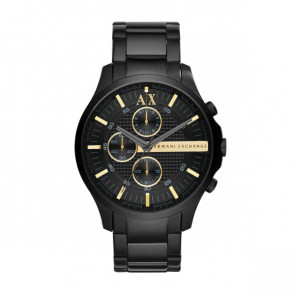 Correa de reloj Armani Exchange AX2164 Acero Negro 22mm