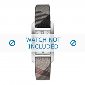Correa de reloj Burberry BU1115 Cuero Multicolor 14mm