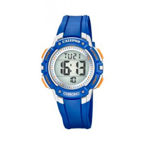 Correa de reloj Calypso K5739-2 / BC09881 Plástico Azul 19mm